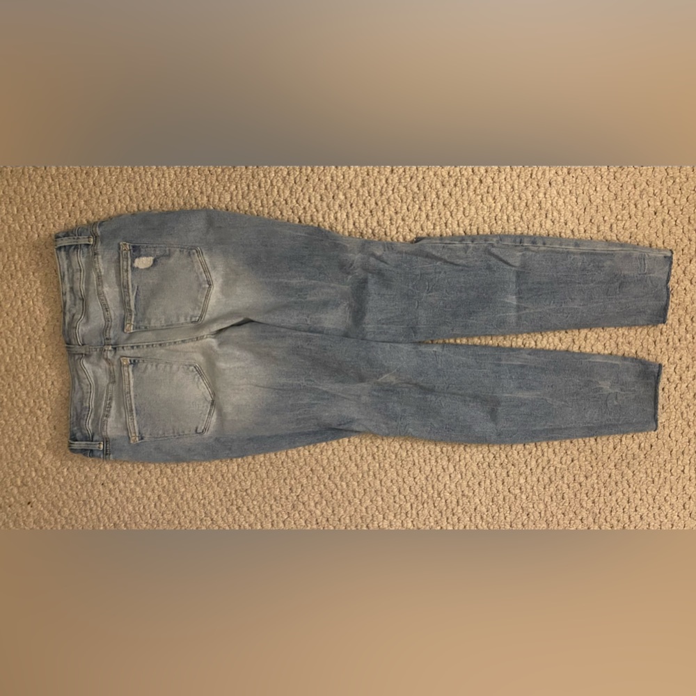 High rise skinny jeans
